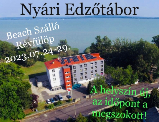 2023-as Nyári Edzőtábor - Beharangozó