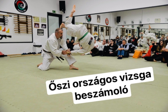 Őszi országos övvizsga beszámoló